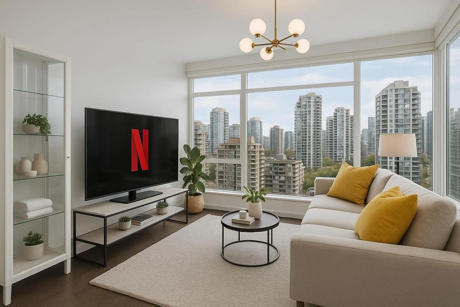Prestige Living Spacious 2Br High-Rise With Skyline Views Vancouver Lägenhet